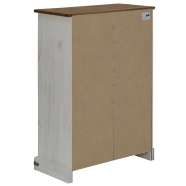 vidaXL Ντουλάπι κρασιού HALDEN με ράφια κρασιού 80x40x120 cm 1 τεμ.