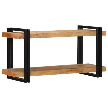 vidaXL Ράφι τοίχου 90x33x45cm μασίφ ξύλο ακακίας