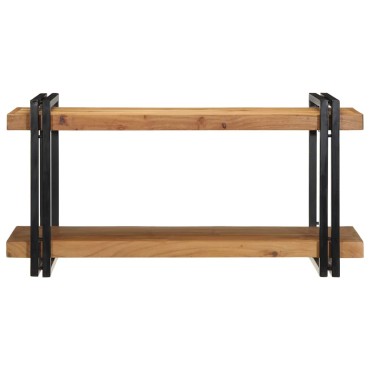 vidaXL Ράφι τοίχου 90x33x45cm μασίφ ξύλο ακακίας