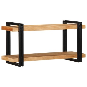 vidaXL Ράφι τοίχου 90x33x45cm μασίφ ξύλο ακακίας