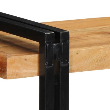 vidaXL Ράφι τοίχου 90x33x45cm μασίφ ξύλο ακακίας