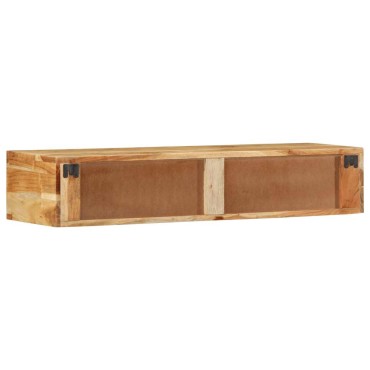 vidaXL Επίτοιχο ντουλάπι τηλεόρασης 100x30x19cm Μασίφ ξύλο ακακίας