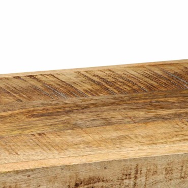 vidaXL Ράφι τοίχου 90x33x45cm Στερεό ακατέργαστο ξύλο Mango