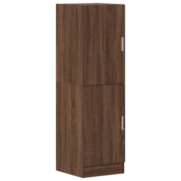 vidaXL Ντουλάπι Κουζίνας Καφέ δρυς 38x41,5x131,5cm Επεξεργ. Ξύλο 1 τεμ.