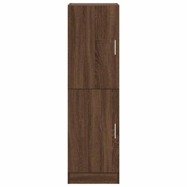 vidaXL Ντουλάπι Κουζίνας Καφέ δρυς 38x41,5x131,5cm Επεξεργ. Ξύλο 1 τεμ.