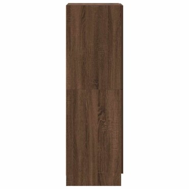 vidaXL Ντουλάπι Κουζίνας Καφέ δρυς 38x41,5x131,5cm Επεξεργ. Ξύλο 1 τεμ.