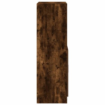 vidaXL Ντουλάπι Κουζίνας Καπνιστή Δρυς 57x41,5x131,5cm Επεξεργ. Ξύλο 1 τεμ.