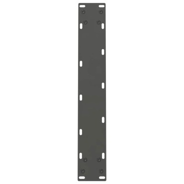 vidaXL Πόδια τραπεζαρίας Ανθρακί 2 τεμ. 50x(72-73)cm Ατσάλι