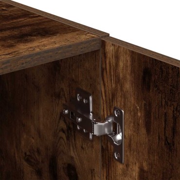 vidaXL Ντουλάπι Κουζίνας Καπνιστή Δρυς 38x41,5x131,5cm Επεξεργ. Ξύλο 1 τεμ.