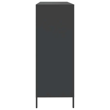 vidaXL Ντουλάπι Μαύρο 135x39x103,5cm από Χάλυβα Ψυχρής Έλασης 1 τεμ.