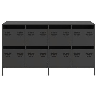 vidaXL Ντουλάπι Μαύρο 135x39x73,5cm από Χάλυβα Ψυχρής Έλασης 1 τεμ.