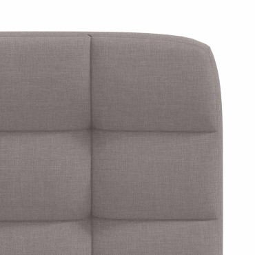 vidaXL Καρέκλες Τραπεζαρίας 4 τεμ. Taupe Υφασμάτινες 45x54x86 cm