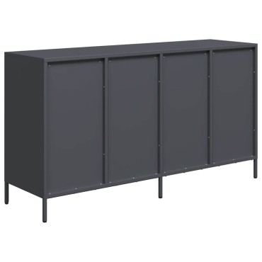 vidaXL Ντουλάπι Ανθρακί 135x39x73,5cm από Χάλυβα Ψυχρής Έλασης 1 τεμ.