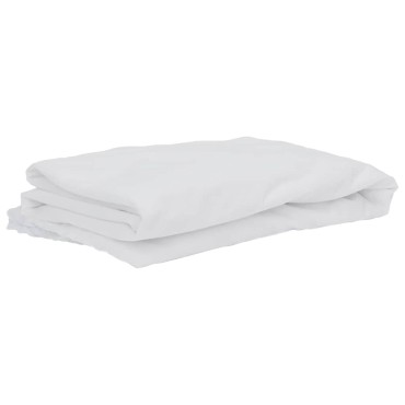 vidaXL Προστατευτικό στρώματος Λευκό 180x220cm Αδιάβροχο - Διπλό