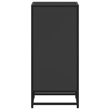 ντουλάπι βιβλίων vidaXL Μαύρο 40x35x76cm Κατασκευασμένο ξύλο