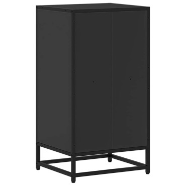 ντουλάπι βιβλίων vidaXL Μαύρο 40x35x76cm Κατασκευασμένο ξύλο