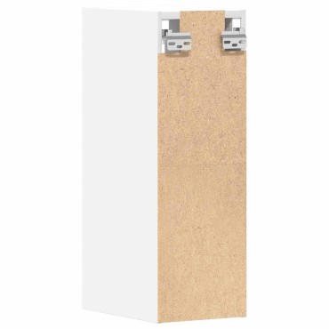 vidaXL κρεμαστό ντουλάπι Riga Λευκό 20x29,5x60cm Ξύλινη κατασκευή 1 τεμ.
