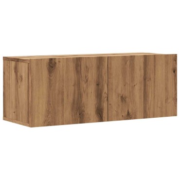 vidaXL Επίτοιχο ντουλάπι τηλεόρασης Artisan Oak 80x30x30cm