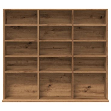 vidaXL Ντουλάπι CD Artisan Oak 100x23x89,5cm Κατασκευασμένο ξύλο 1 τεμ.