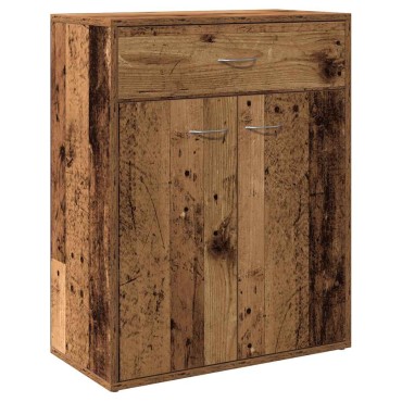 vidaXL Sideboard Παλιό ξύλο 60x30x75cm Ξύλο μηχανής 1 τεμ.