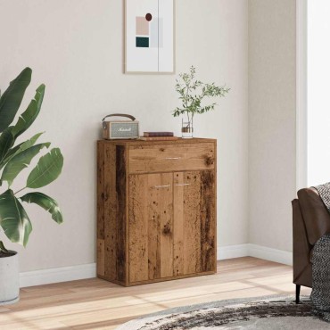 vidaXL Sideboard Παλιό ξύλο 60x30x75cm Ξύλο μηχανής 1 τεμ.