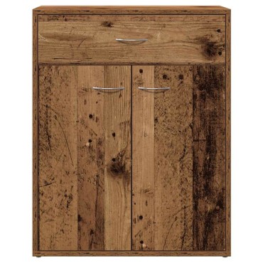 vidaXL Sideboard Παλιό ξύλο 60x30x75cm Ξύλο μηχανής 1 τεμ.