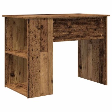 Γραφείο vidaXL Παλιό ξύλο 100x55x75cm Κατασκευασμένο ξύλο 1 τεμ.
