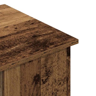 Γραφείο vidaXL Παλιό ξύλο 100x55x75cm Κατασκευασμένο ξύλο 1 τεμ.