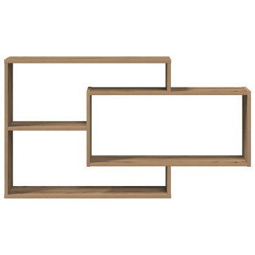 vidaXL Ράφι τοίχου Artisan Oak 104x20x58,5cm Κατασκευασμένο ξύλο 1 τεμ.