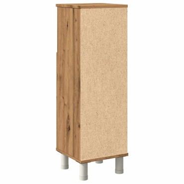 vidaXL Ντουλάπι Μπάνιου Τεχνίτης Δρυς 30x30x95cm Επεξεργασμένο Ξύλο