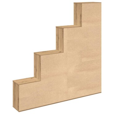 vidaXL Ντουλάπι βιβλίων Artisan Oak 157x24x160cm Κατασκευασμένο ξύλο 1 τεμ.