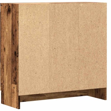 vidaXL Βιβλιοθήκη Παλιό Ξύλο 82,5x30,5x80cm Μοριοσανίδα 1 τεμ.