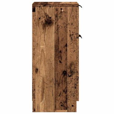 vidaXL Ντουλάπια 2 τεμ. Παλαιό ξύλο 30x30x70cm Επεξεργασμένο Ξύλο
