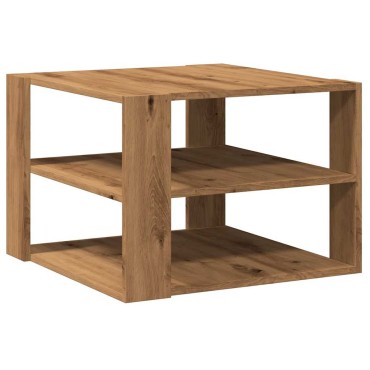vidaXL Τραπεζάκι σαλονιού Artisan Oak 58x58x40cm Κατασκευασμένο ξύλο 1 τεμ.