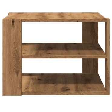 vidaXL Τραπεζάκι σαλονιού Artisan Oak 58x58x40cm Κατασκευασμένο ξύλο 1 τεμ.