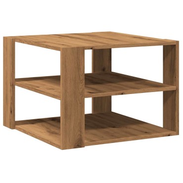 vidaXL Τραπεζάκι σαλονιού Artisan Oak 58x58x40cm Κατασκευασμένο ξύλο 1 τεμ.