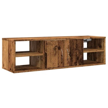 ντουλάπι τοίχου vidaXL Παλιό ξύλο 101x30x29cm Κατασκευασμένο ξύλο
