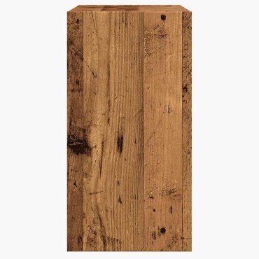 vidaXL Side Table Παλιό ξύλο 50x26x50cm Κατασκευασμένο ξύλο