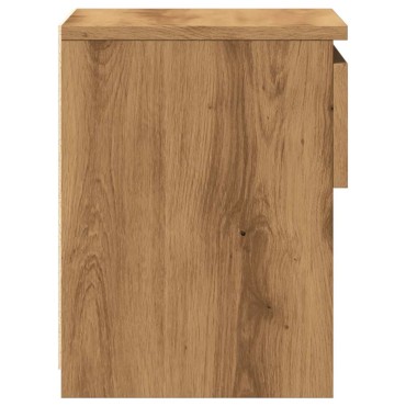 vidaXL Κομοδίνο ντουλάπι Artisan Oak 40x30x39cm Κατασκευασμένο ξύλο 1 τεμ.