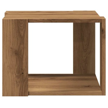 vidaXL Τραπεζάκι σαλονιού Artisan Oak 40x40x30cm Κατασκευασμένο ξύλο 1 τεμ.