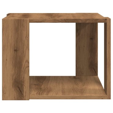 vidaXL Τραπεζάκι σαλονιού Artisan Oak 40x40x30cm Κατασκευασμένο ξύλο 1 τεμ.