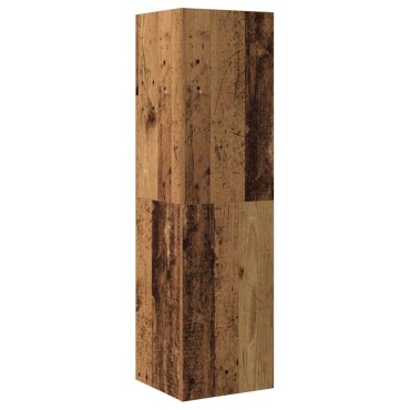 ντουλάπι τηλεόρασης vidaXL Παλιό ξύλο 30,5x30x110cm Ξύλινη κατασκευή