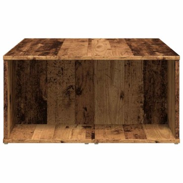 vidaXL Τραπεζάκι σαλονιού παλιό ξύλο 90x67x33cm Ξύλο μηχανής 1 τεμ.