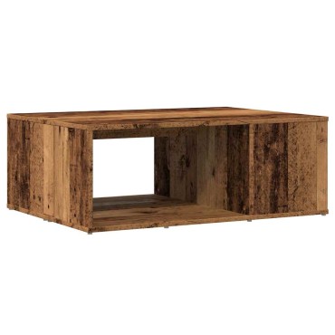 vidaXL Τραπεζάκι σαλονιού παλιό ξύλο 90x67x33cm Ξύλο μηχανής 1 τεμ.