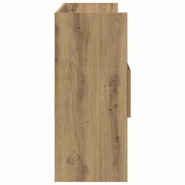 vidaXL Sideboard Artisan Oak 105x30x70cm Κατασκευασμένο ξύλο 1 τεμ.