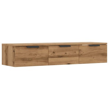 vidaXL Ντουλάπι τοίχου Artisan Oak 102x30x20cm Κατασκευασμένο ξύλο 1 τεμ.