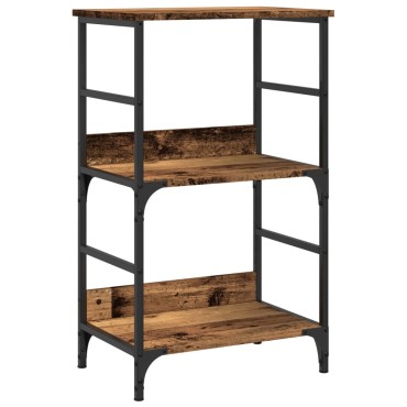 vidaXL Ντουλάπι βιβλίων Παλιό ξύλο 50x33x82cm Κατασκευασμένο ξύλο 1 τεμ.