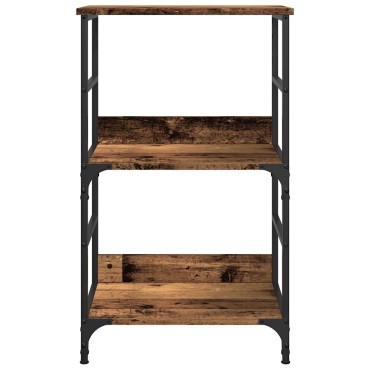 vidaXL Ντουλάπι βιβλίων Παλιό ξύλο 50x33x82cm Κατασκευασμένο ξύλο 1 τεμ.