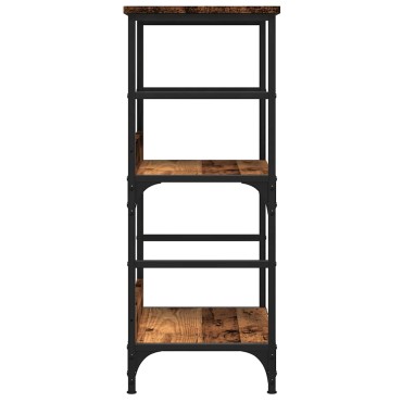vidaXL Ντουλάπι βιβλίων Παλιό ξύλο 50x33x82cm Κατασκευασμένο ξύλο 1 τεμ.