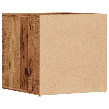 vidaXL Συρτάρι-κουτί παλιό ξύλο 40,5x40x40cm Ξύλο μηχανής